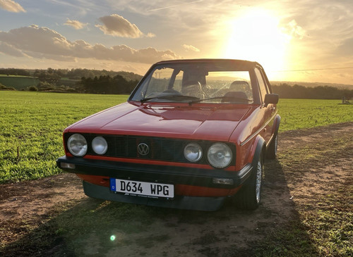 1986 mk1 golf gti cabriolet - vw,